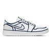 "Navy Blue Lines" Jordan 1 Golf Shoes by Stadium Custom Kicks