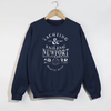 Yachting & Sailing Newport Sweatshirt | Coastal Preppy Crewneck | Vintage Yacht Club Graphic Pullover by Hey Jude Graphic Tees