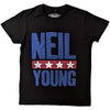 Neil Young Stars Logo [T-Shirt] by Rock Band Apparel