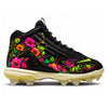"Neon Bloom" Nike Griffey 2 MCS Cleats by Stadium Custom Kicks