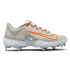 "Neon Cream" Nike Alpha Huarache Elite 4 Low Cleats by Stadium Custom Kicks