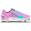 "Neon Hype" Nike Force Zoom Trout 7 Pro Cleats by Stadium Custom Kicks