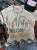 Neon Moon Cactus Graphic Tee by Wild Junkie