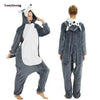 New Animal Pajamas Women Unicorn Sleepwear Panda Pajama Cartoon Overalls Winter Rabbit Nightie Jumpsuit For Winter Girls Unicorn Pajamas Costume Fleece Hooded Animal Sleepwear Christmas Cosplay Unicorn Gift by Stevvex