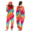 New Animal Pajamas Women Unicorn Sleepwear Panda Pajama Cartoon Overalls Winter Rabbit Nightie Jumpsuit For Winter Girls Unicorn Pajamas Costume Fleece Hooded Animal Sleepwear Christmas Cosplay Unicorn Gift by Stevvex