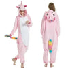 New Animal Pajamas Women Unicorn Sleepwear Panda Pajama Cartoon Overalls Winter Rabbit Nightie Jumpsuit For Winter Girls Unicorn Pajamas Costume Fleece Hooded Animal Sleepwear Christmas Cosplay Unicorn Gift by Stevvex