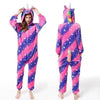New Animal Pajamas Women Unicorn Sleepwear Panda Pajama Cartoon Overalls Winter Rabbit Nightie Jumpsuit For Winter Girls Unicorn Pajamas Costume Fleece Hooded Animal Sleepwear Christmas Cosplay Unicorn Gift by Stevvex