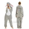 New Animal Pajamas Women Unicorn Sleepwear Panda Pajama Cartoon Overalls Winter Rabbit Nightie Jumpsuit For Winter Girls Unicorn Pajamas Costume Fleece Hooded Animal Sleepwear Christmas Cosplay Unicorn Gift by Stevvex