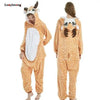New Animal Pajamas Women Unicorn Sleepwear Panda Pajama Cartoon Overalls Winter Rabbit Nightie Jumpsuit For Winter Girls Unicorn Pajamas Costume Fleece Hooded Animal Sleepwear Christmas Cosplay Unicorn Gift by Stevvex