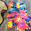 New Bikini Set Female Ruffle Swimwear Women Print Floral Push Up Swimsuit Bathing Suit Flounce Bikini Set Women Side Bandage Two Piece Swimsuit Beachwear by Stevvex