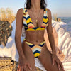 New Bikini Solid Swimsuit Women Swimwear Push Up Bikini Set Bathing Suit Summer Beach Wear Swimming Suit Two Piece Swimsuits Swimming Beachwear For Bathing Suit by Stevvex
