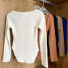 New Casual And Trendy Square Collar Long Sleeve Woman's Sweaters Knitted Pullover Spring Autumn Sweater Winter Tops For Women Black And White Jumper by Stevvex