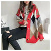 New Casual Cardigan sweater Spring And Autumn Lazy Style Knit Cardigan Women's Mid-Length Net Red Cardigan jacket by Stevvex