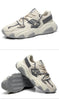 New Casual Men's Sports Shoes Fashion Wear-Resistant Mesh Breathable Basketball Sport Shoes Lace-up Comfortable Shock Cushioning Running Gym Sports Walkking Non Slip Sneakers by Stevvex
