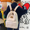 New Casual School Bag For Women And Girls Stylish Backpack Striped Book Packbags for Teenage by Stevvex