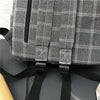 New Casual School Bag For Women And Girls Stylish Backpack Striped Book Packbags for Teenage by Stevvex