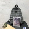 New Casual School Bag For Women And Girls Stylish Backpack Striped Book Packbags for Teenage by Stevvex