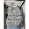 New Casual School Bag For Women And Girls Stylish Backpack Striped Book Packbags for Teenage by Stevvex