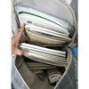 New Casual School Bag For Women And Girls Stylish Backpack Striped Book Packbags for Teenage by Stevvex