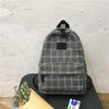 New Casual School Bag For Women And Girls Stylish Backpack Striped Book Packbags for Teenage by Stevvex