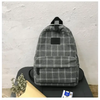 New Casual School Bag For Women And Girls Stylish Backpack Striped Book Packbags for Teenage by Stevvex