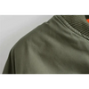 New Classic Design Autumn Winter Green Short Jackets Women Fashionable Long Sleeve Zipper Bomber Jacket Outwear Women's Coat by Stevvex