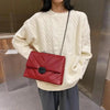 New Classic Embroidery Thread Small PU Leather Crossbody Bags For Women And Girls Trending Shoulder Female Handbags by Stevvex