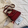 New Classic Women's Shoulder Bag ,Designer High Quality Leather, Messenger Bags And Fashionable Solid Color Buckle Luxury Handbags by Stevvex
