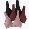 New Comfortable Seamless Sports Bras For Women And Girls Top Female Brassiere Deep V Sexy Women's Underwear Backless by Stevvex