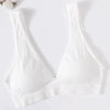 New Comfortable Seamless Sports Bras For Women And Girls Top Female Brassiere Deep V Sexy Women's Underwear Backless by Stevvex