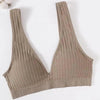 New Comfortable Seamless Sports Bras For Women And Girls Top Female Brassiere Deep V Sexy Women's Underwear Backless by Stevvex
