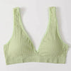 New Comfortable Seamless Sports Bras For Women And Girls Top Female Brassiere Deep V Sexy Women's Underwear Backless by Stevvex