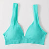 New Comfortable Seamless Sports Bras For Women And Girls Top Female Brassiere Deep V Sexy Women's Underwear Backless by Stevvex