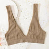 New Comfortable Seamless Sports Bras For Women And Girls Top Female Brassiere Deep V Sexy Women's Underwear Backless by Stevvex
