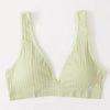 New Comfortable Seamless Sports Bras For Women And Girls Top Female Brassiere Deep V Sexy Women's Underwear Backless by Stevvex