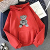 New Dark Hoodies Women Sweatshirts Female Casual Fashion Vintage Oversized Punk Fun Hip Hop Long Bear Long Sleeve Drawstring Hoodie Sweatshirt by Stevvex