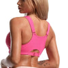 New Dazzling Sports Bra Crop Top Fitness Women Sportswear Feminine Workout Top Bras For Gym Female Underwear Running Push up Yoga Top by Stevvex