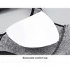 New Dazzling Sports Bra Crop Top Fitness Women Sportswear Feminine Workout Top Bras For Gym Female Underwear Running Push up Yoga Top by Stevvex