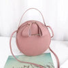 Small Circular Bag For Women And Girls Fashionable Single Shoulder Slung Mobile Phone Ladies Purse Women's Crossbody Messenger Gift Bags by Stevvex