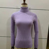 New Elegance Autumn/Winter Knitted Jumper Tops Turtleneck Pullovers Casual Sweaters Women Shirt Long Sleeve Tight Sweater Girls by Stevvex