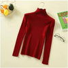 New Elegance Autumn/Winter Knitted Jumper Tops Turtleneck Pullovers Casual Sweaters Women Shirt Long Sleeve Tight Sweater Girls by Stevvex