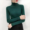 New Elegance Autumn/Winter Knitted Jumper Tops Turtleneck Pullovers Casual Sweaters Women Shirt Long Sleeve Tight Sweater Girls by Stevvex
