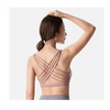 New Elegance Fitness Sports Bra for Women Push Up Wirefree Padded Crisscross Strappy Running Gym Training Workout Yoga Underwear Crop Tops by Stevvex