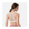 New Elegance Fitness Sports Bra for Women Push Up Wirefree Padded Crisscross Strappy Running Gym Training Workout Yoga Underwear Crop Tops by Stevvex