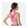 New Elegance Fitness Sports Bra for Women Push Up Wirefree Padded Crisscross Strappy Running Gym Training Workout Yoga Underwear Crop Tops by Stevvex