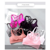 New Elegance Fitness Sports Bra for Women Push Up Wirefree Padded Crisscross Strappy Running Gym Training Workout Yoga Underwear Crop Tops by Stevvex