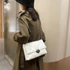 New Famous Casual Chain Crossbody Bags For Women Fashion Simple Shoulder Bag, Designer Handbags PU Leather Messenger Bags For Ladies by Stevvex