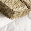 New Famous Mulit Style Straw+leather Handba For Women And Girls New Fashion Summer Bag Handmade Woven Beach Circle Shoulder Bag by Stevvex