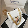 New Fancy Chain Strap Shoulder Bags for Women Summer Fashion Crossbody Bags PU Leather Lady Purses and Handbags by Stevvex
