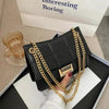 New Fancy Chain Strap Shoulder Bags for Women Summer Fashion Crossbody Bags PU Leather Lady Purses and Handbags by Stevvex